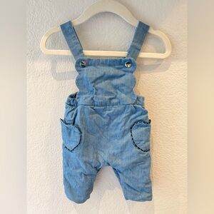 Jacadi Paris Denim Overalls
